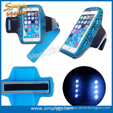 (Wholesale) LED Sport Armband for iPhone 6, led armband for Samsung Galaxy S3/S4, led armband for running